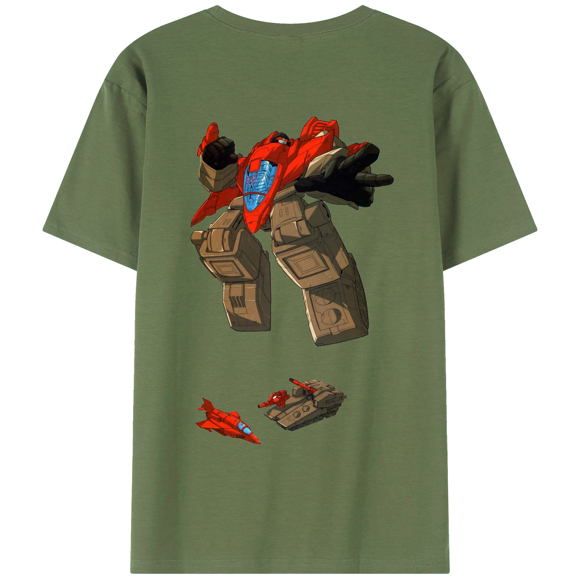 （画像用）  綿100％ メンズ半袖Tシャツ（バックプリント） 通気性